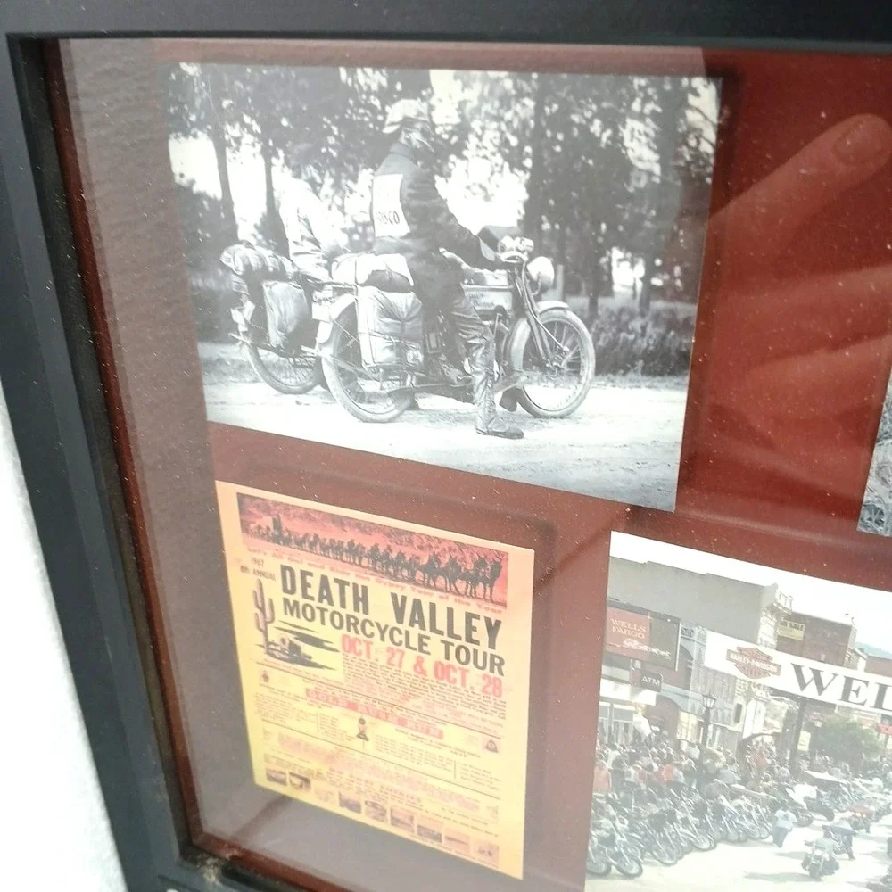 HARLEY DAVIDSON VINTAGE WALL PLAQUE Chandler AZ‎ Dealership AMA HISTORY Limited